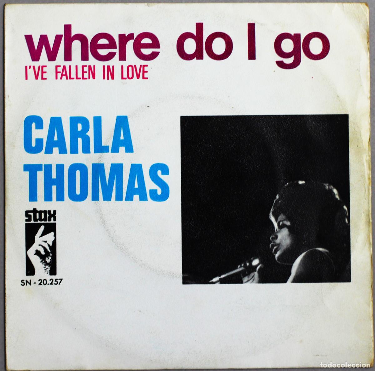 Discos de vinilo: CARLA THOMAS//WHERE DO I GO//1969//SINGLE//STAX - Foto 1