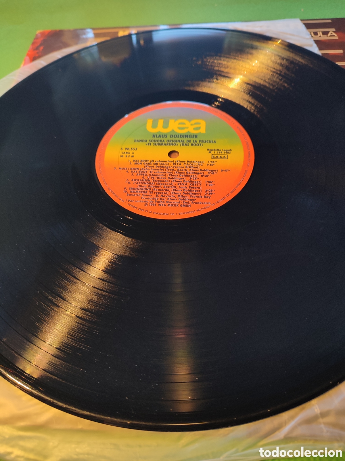 Discos de vinilo: Klaus Doldinger - El submarino ( Das Boot) - Foto 3