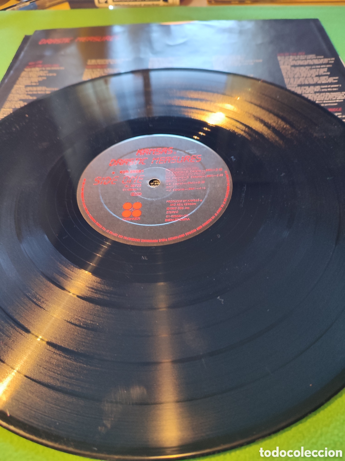 Discos de vinilo: Kansas - Drastic measures - Foto 3