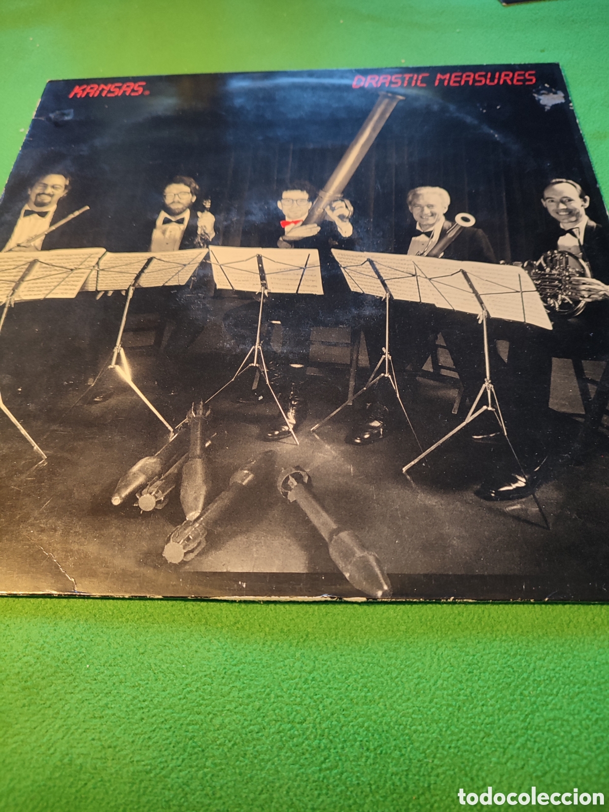 Discos de vinilo: Kansas - Drastic measures - Foto 1