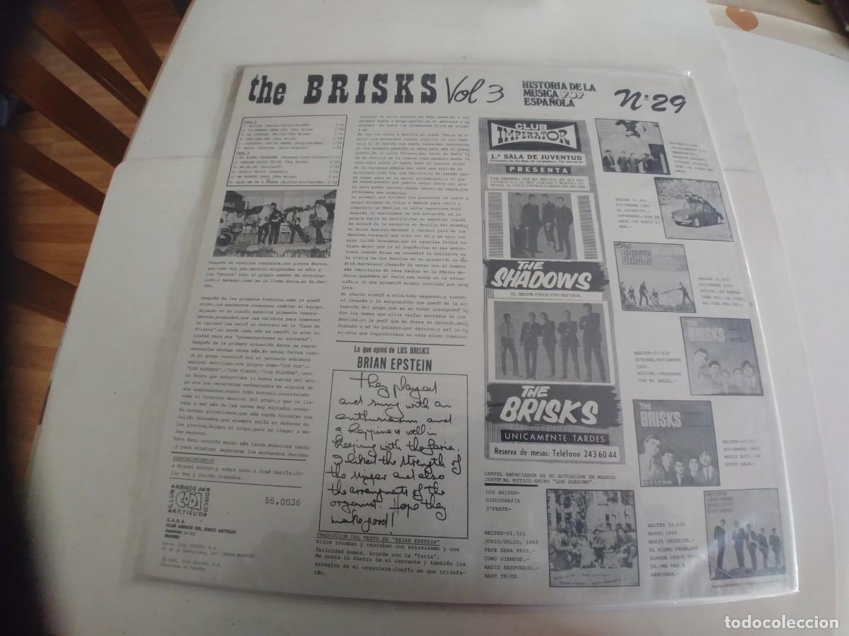 Discos de vinilo: THE BRISK-LP VOL.3-NUEVO - Foto 2