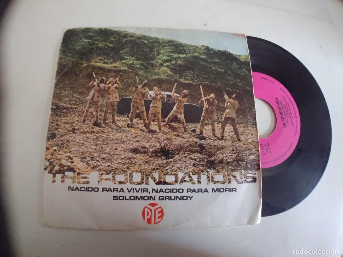 Dischi in vinile: THE FOUNDATIONS-SINGLE NACIDO PARA VIVIR NACIDO PARA MORIR