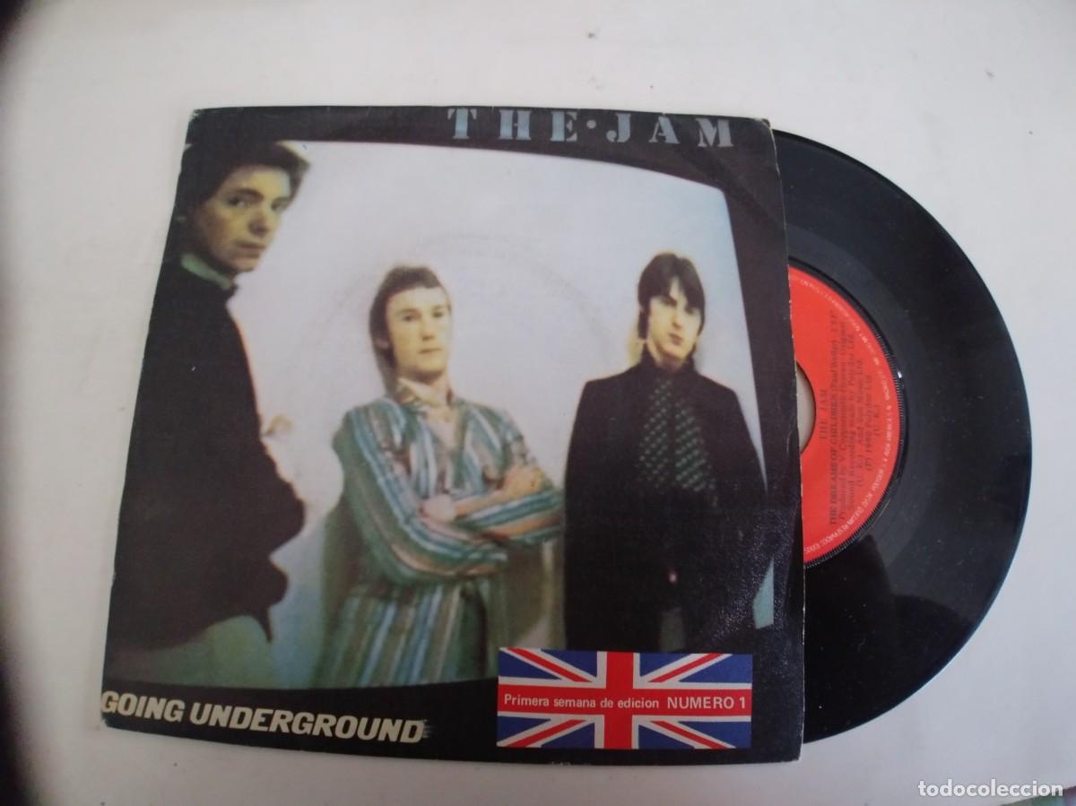 Discos de vinilo: THE JAM-SINGLE GOING UNDERGROUND - Foto 1