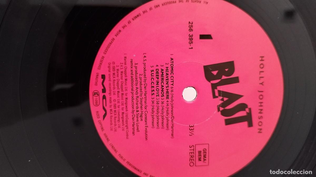Discos de vinilo: Holly Johnson &ndash; Blast.Vinilo Lp - Foto 2