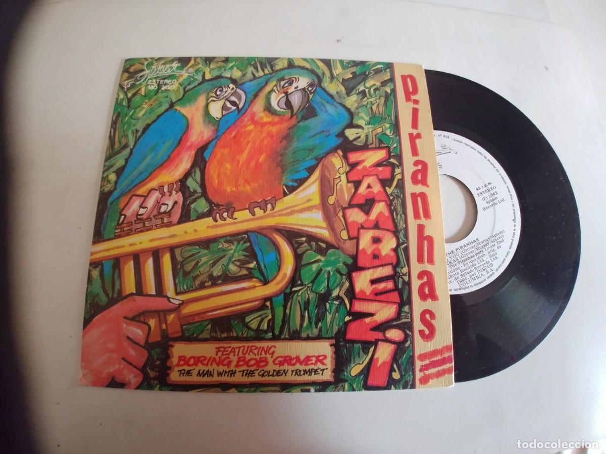 Discos de vinilo: THE PIRANHAS-EP ZAMBEZI +2 - Foto 1