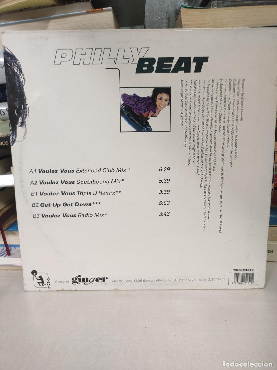 Discos de vinilo: Philly Beat Feat. Sophia &ndash; Voulez Vous - Foto 2