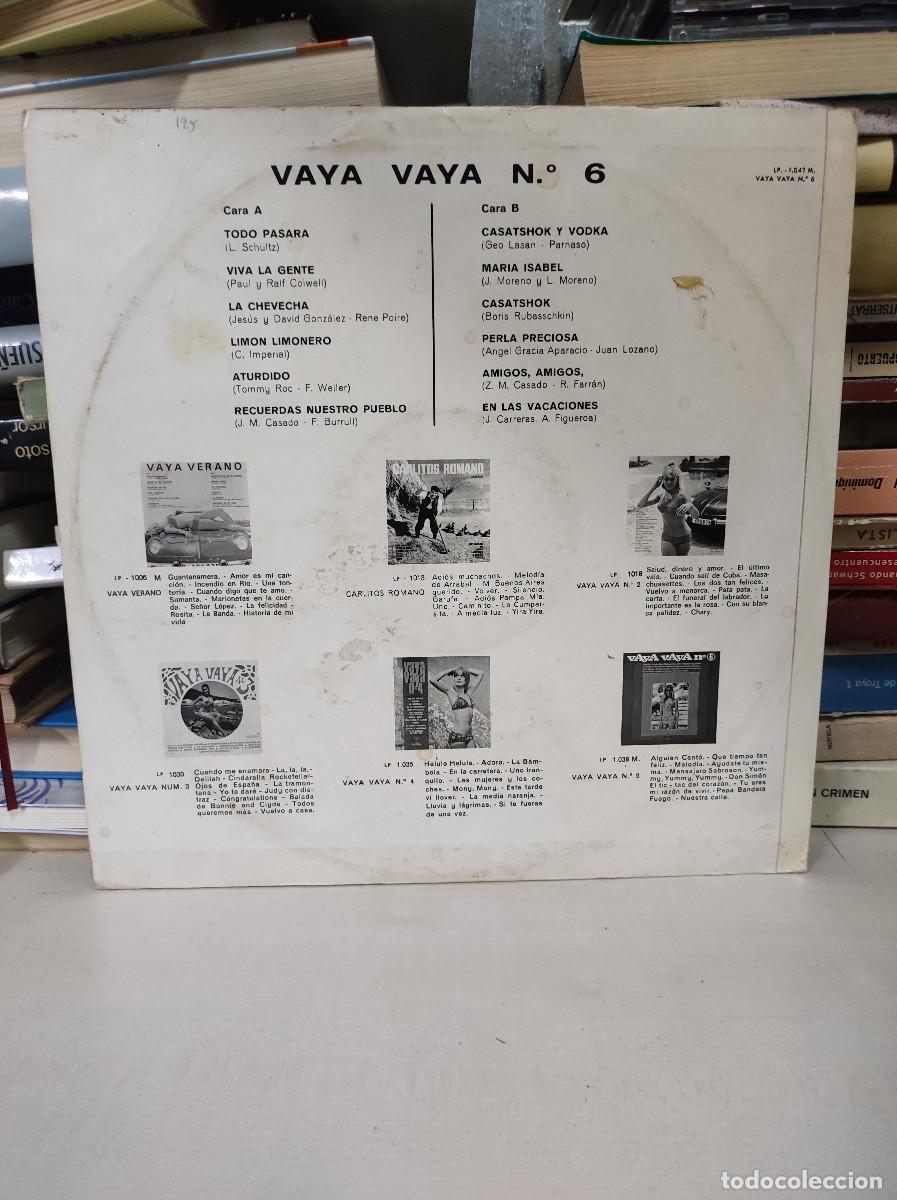 Discos de vinilo: Vaya Vaya N&ordm; 6 - Foto 2