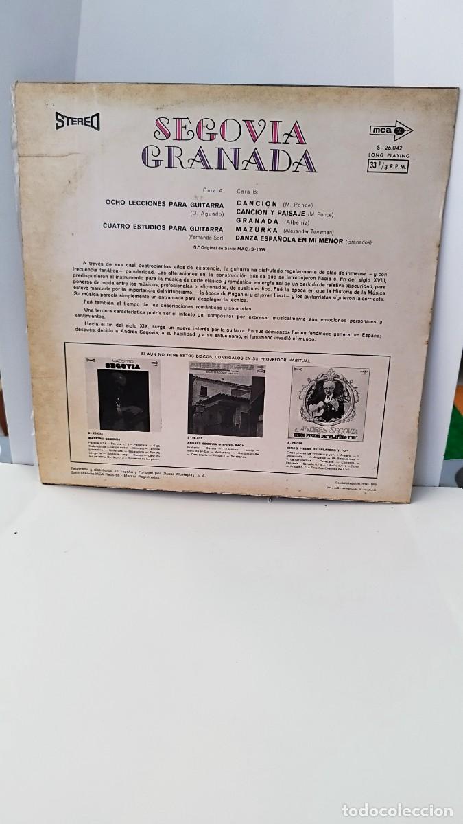 Discos de vinilo: Segovia &ndash;Granada.Vinilo Lp - Foto 3