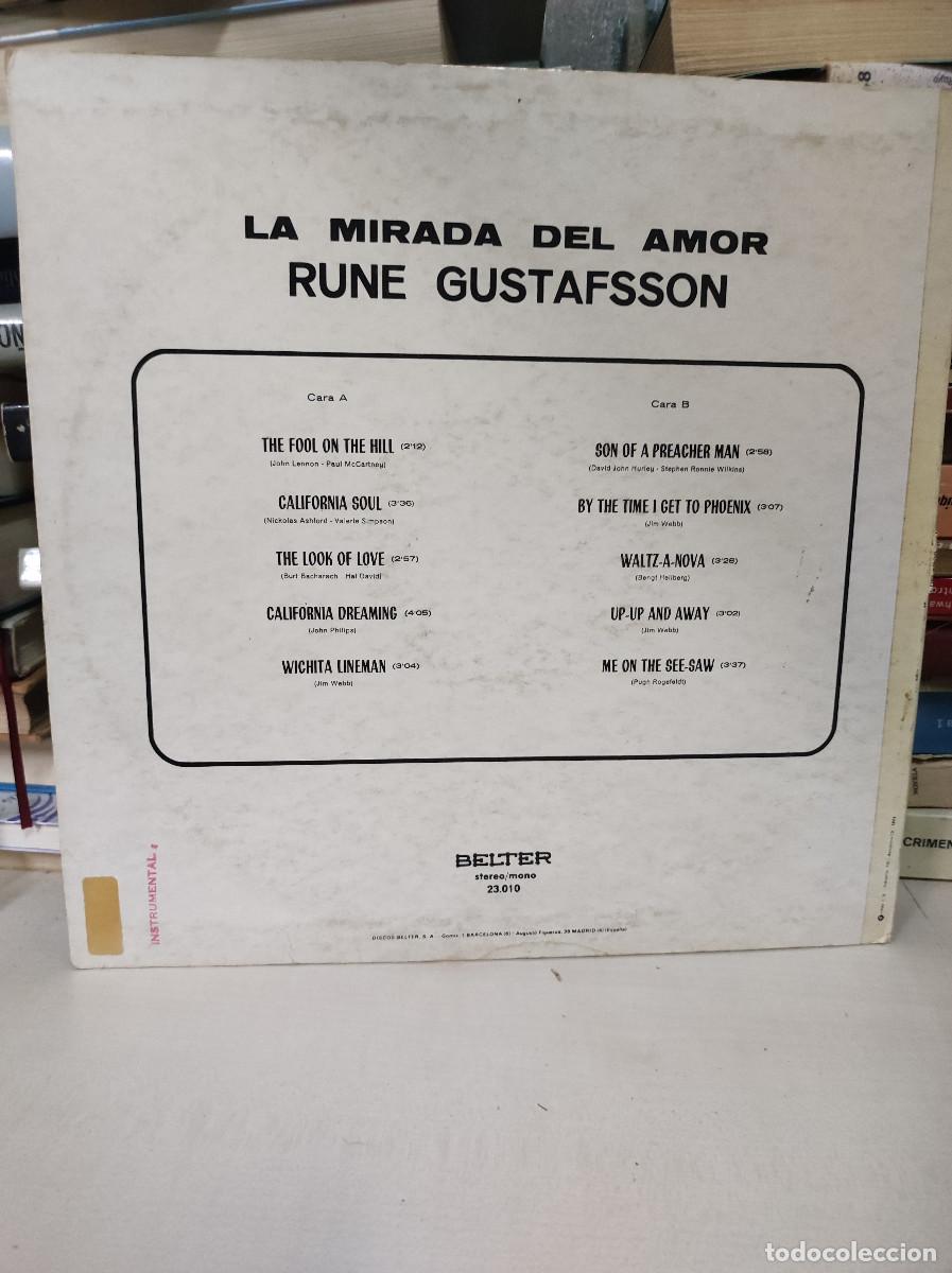 Discos de vinilo: Rune Gustafsson &ndash; La Mirada Del Amor - Foto 2