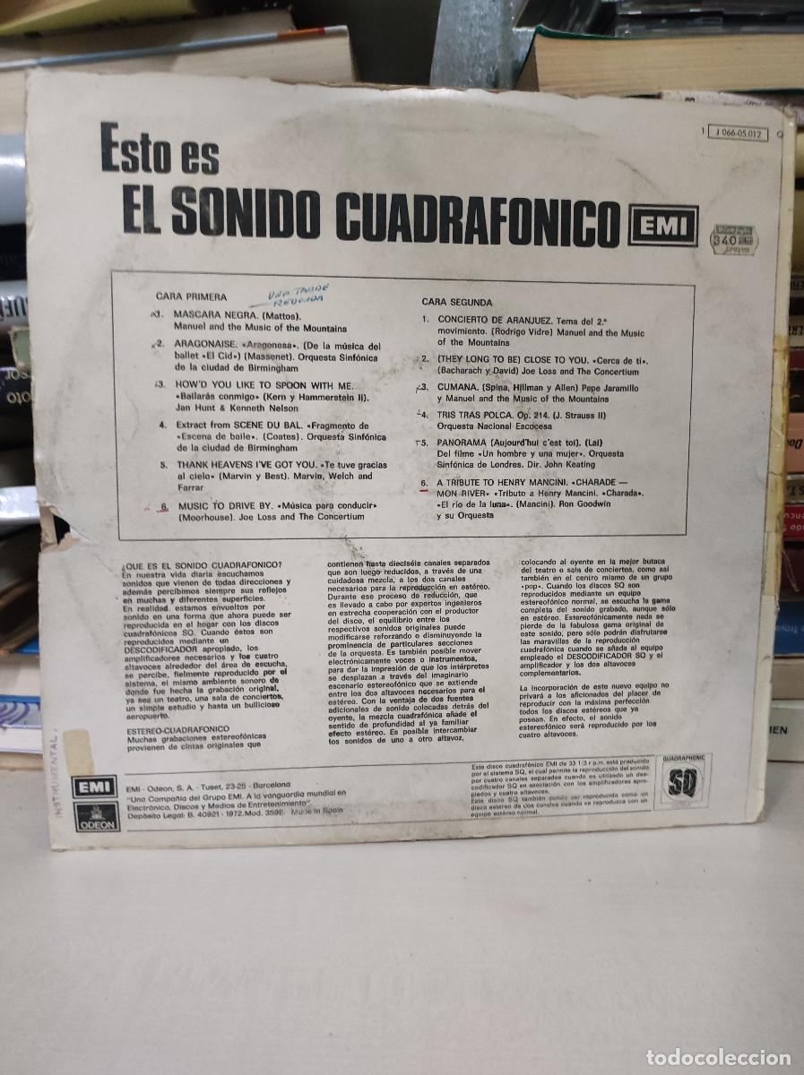 Discos de vinilo: Esto Es El Sonido Cuadraf&oacute;nico - Foto 2
