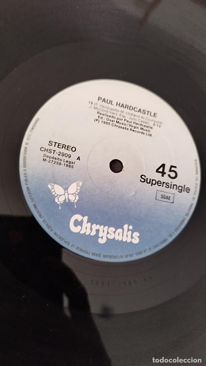 Discos de vinilo: Paul Hardcastle &ndash; 19 (Version Espa&ntilde;ola).Vinilo Maxi Single - Foto 2