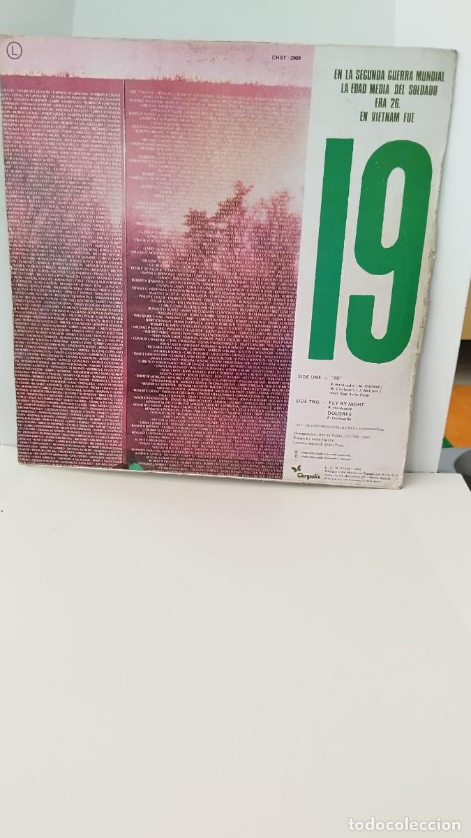 Discos de vinilo: Paul Hardcastle &ndash; 19 (Version Espa&ntilde;ola).Vinilo Maxi Single - Foto 4