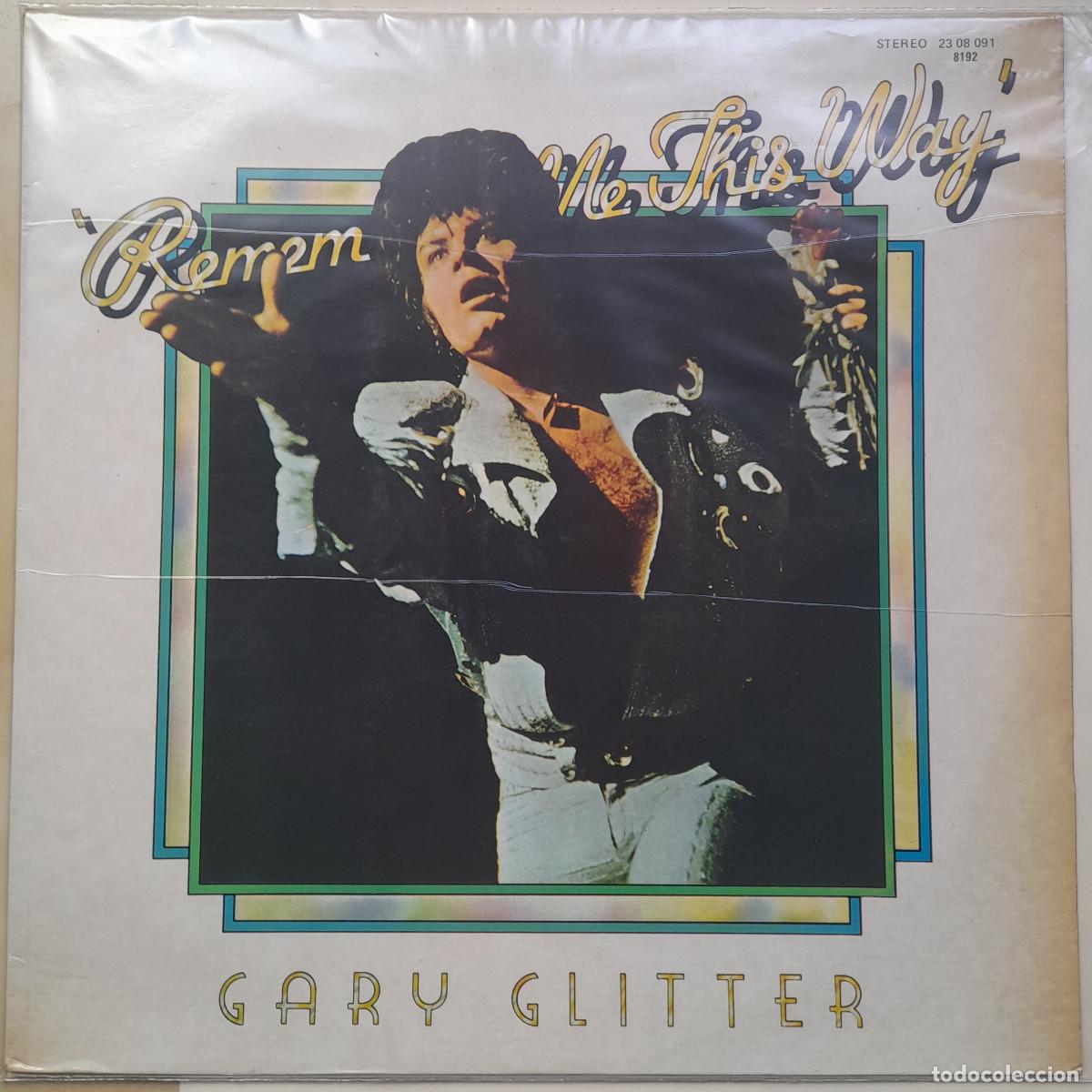 Discos de vinilo: GARY GLITTER &rdquo;REMEMBER ME THIS WAY&rdquo; (36/74/3) - Foto 1