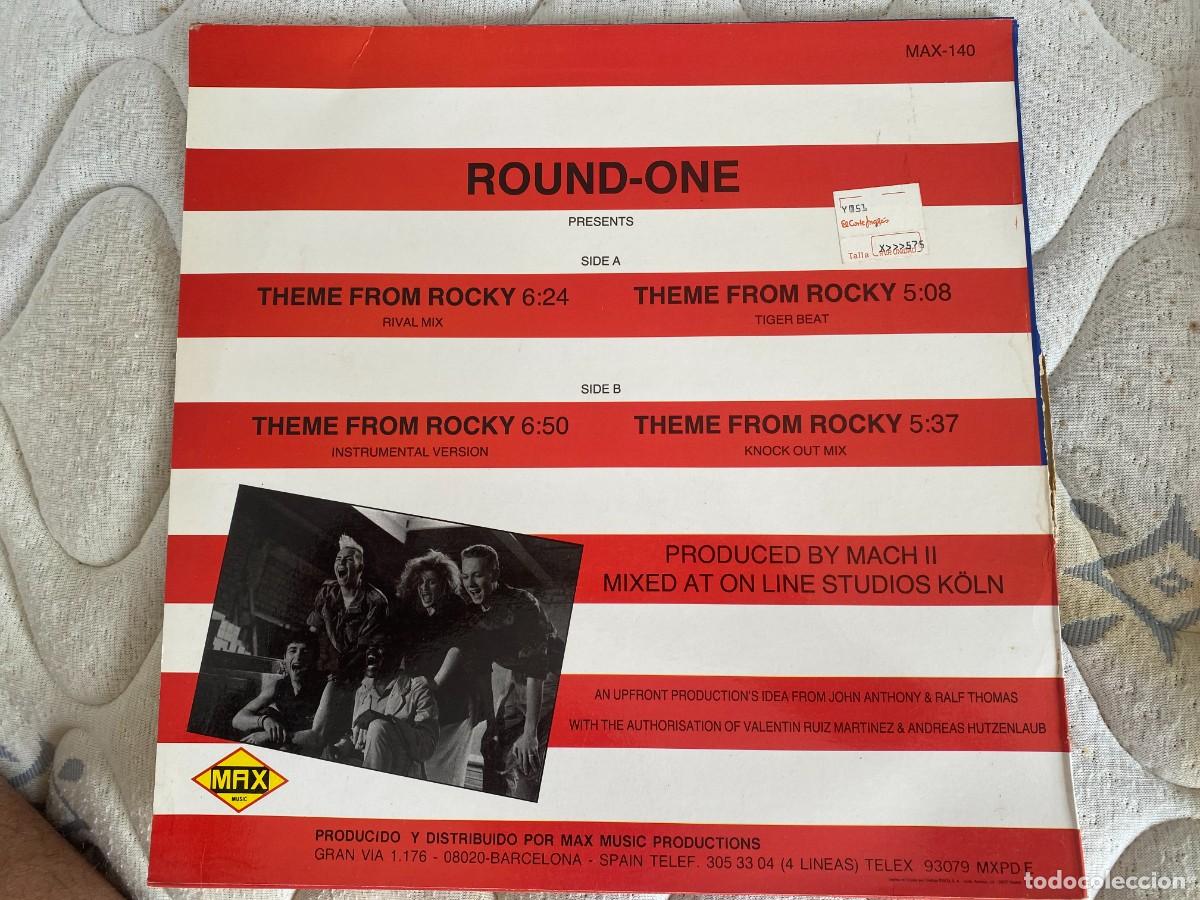 Discos de vinilo: MAXI ROUND-ONE-THEME FROM ROCKY - Foto 1