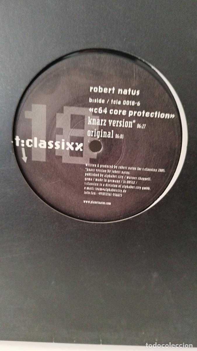 Discos de vinilo: Robert Natus &ndash; C64 Core Protection.Vinilo Maxi Single - Foto 2