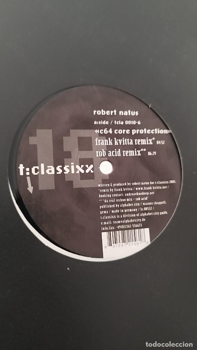 Discos de vinilo: Robert Natus &ndash; C64 Core Protection.Vinilo Maxi Single - Foto 3