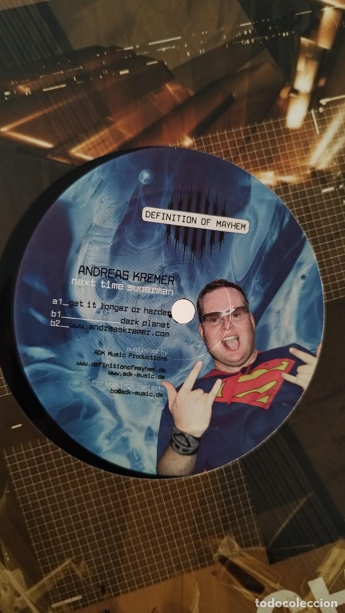 Discos de vinilo: Andreas Kremer &ndash; Next Time Superman.Vinilo Maxi Single - Foto 3