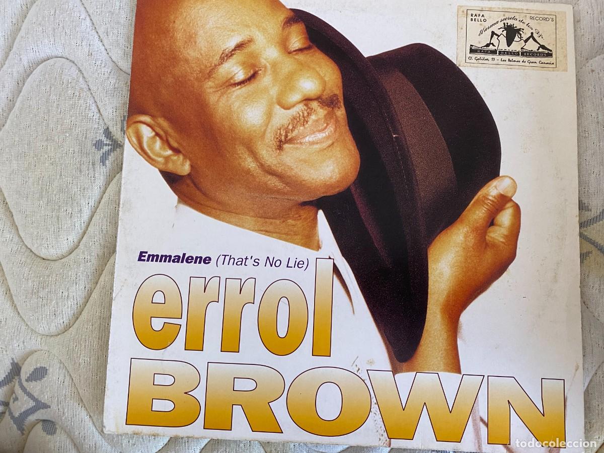 Discos de vinilo: MAXI ERROL BROWN - EMMALENE - Foto 1