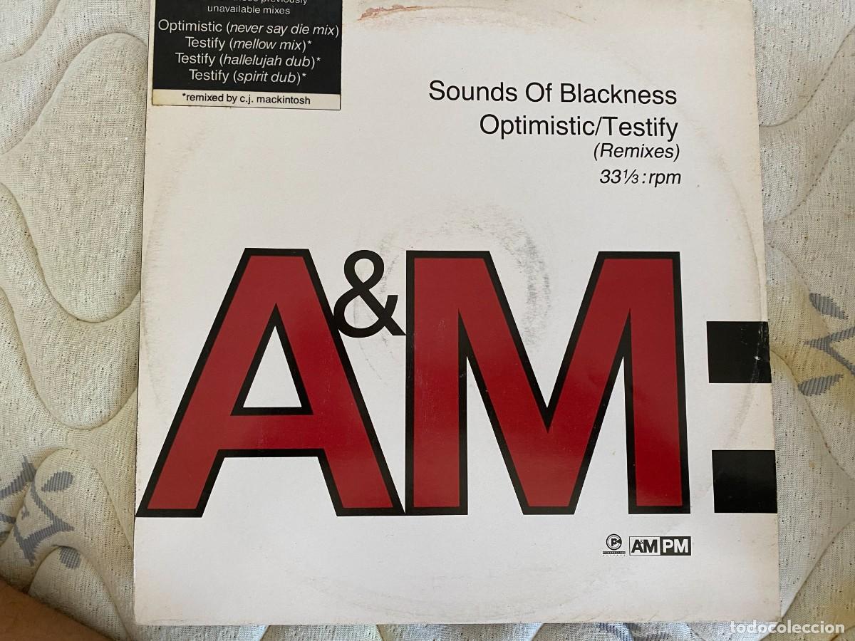 Discos de vinilo: MAXI SOUNDS OF BLACKNESS - OPTIMISTIC - Foto 1