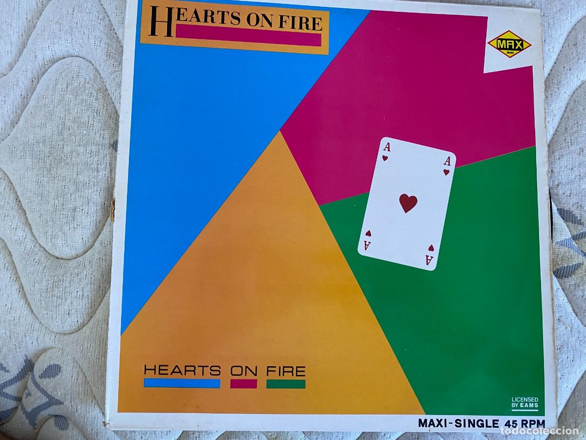 Discos de vinilo: MAXI HEARTS ON FIRE - HEARTS ON FIRE - Foto 1