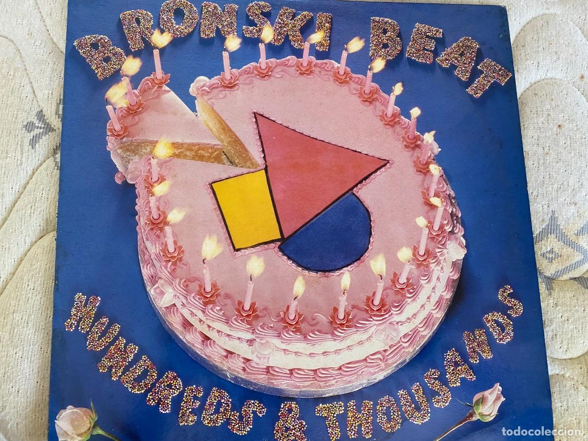 Discos de vinilo: MAXI BRONSKI BEAT - HUNDREDS & THOUSANDS - Foto 1