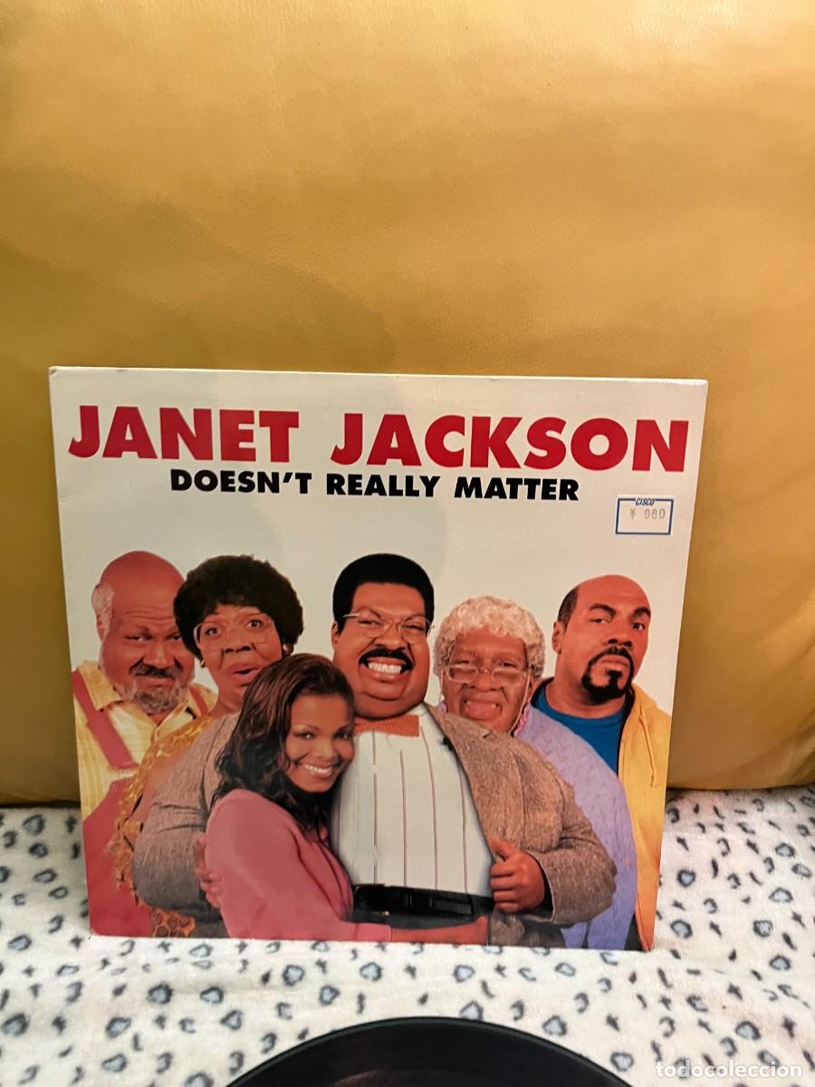 Discos de vinilo: Janet Jackson &lrm;&ndash; Doesnt Really Matter - Foto 1