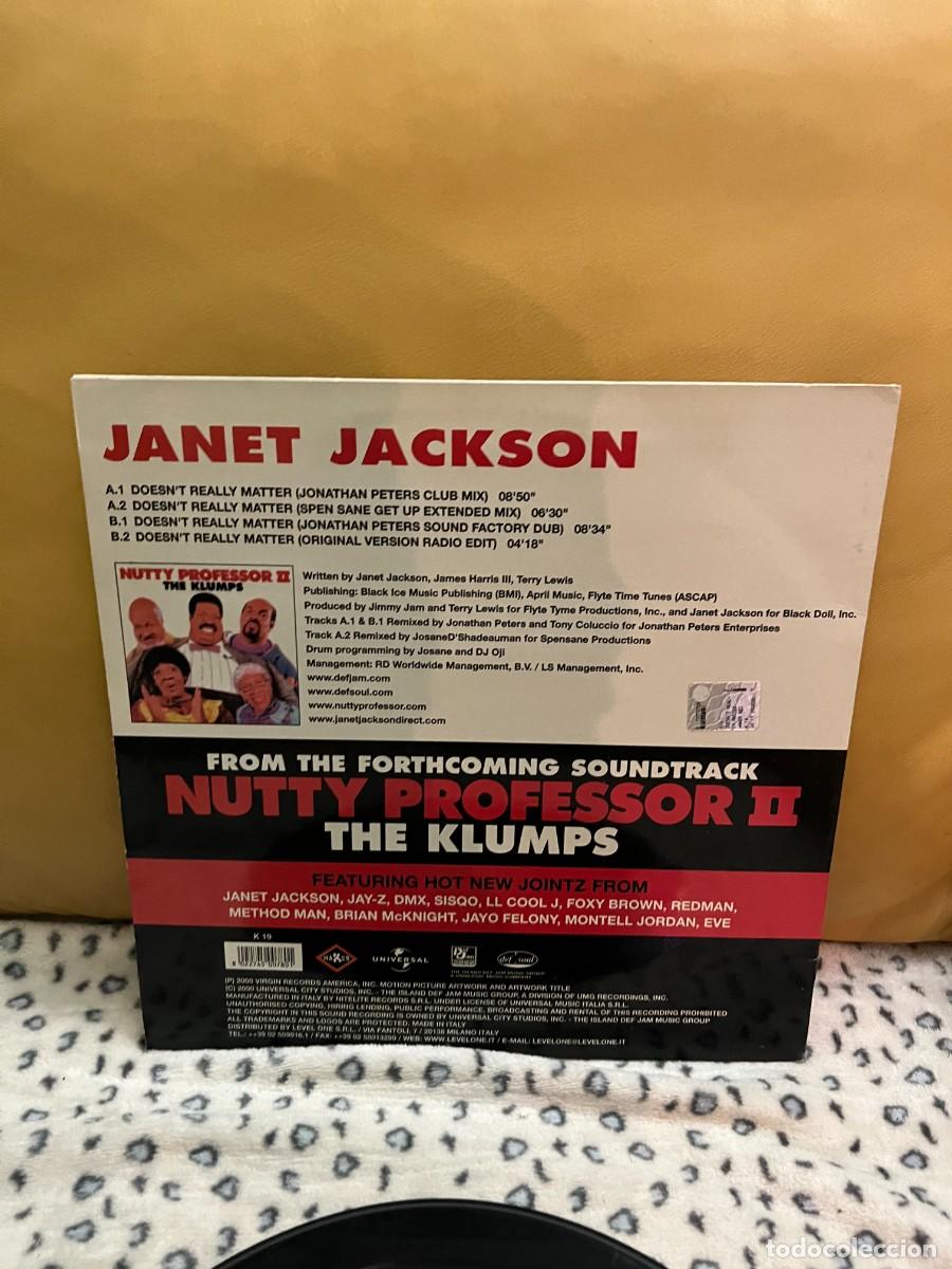 Discos de vinilo: Janet Jackson &lrm;&ndash; Doesnt Really Matter - Foto 2