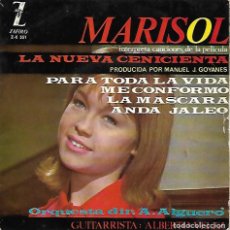 Discos de vinilo: MARISOL - LA NUEVA CENICIENTA - ME CONFORMO +3 - ZAFIRO 1964
