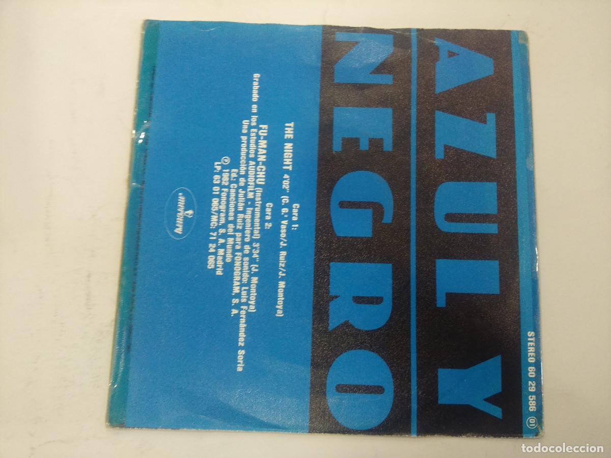 Discos de vinilo: AZUL Y NEGRO/LA NOCHE/SINGLE. - Foto 3