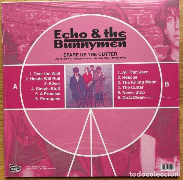 Discos de vinilo: Echo & The Bunnymen &rdquo;Spare Us the cutter&rdquo; LP. - Foto 2