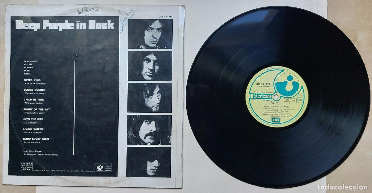 Discos de vinilo: DEEP PURPLE &rdquo;IN ROCK&rdquo; - Foto 2