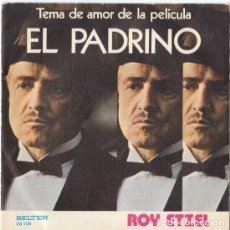 Discos de vinilo: THE GODFATHER/EL PADRINO (TEMA DE AMOR DE LA PELICULA) 1972 MOVIE SINGLE 7” RARO