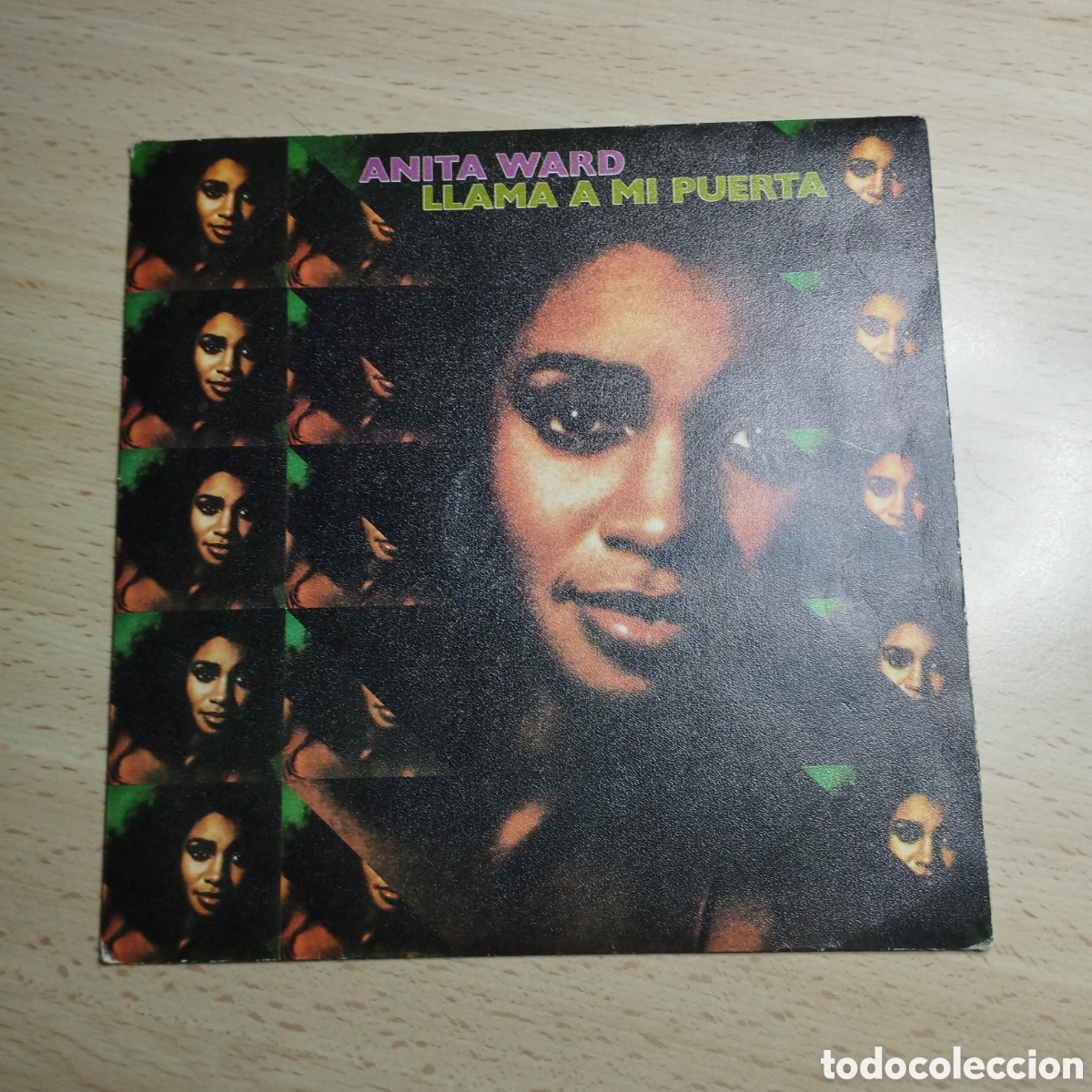 Dischi in vinile: Single 7&rdquo; Anita Ward 1976 Llama a mi puerta + Si pudiera sentir ese viejo sentimiento otra vez.
