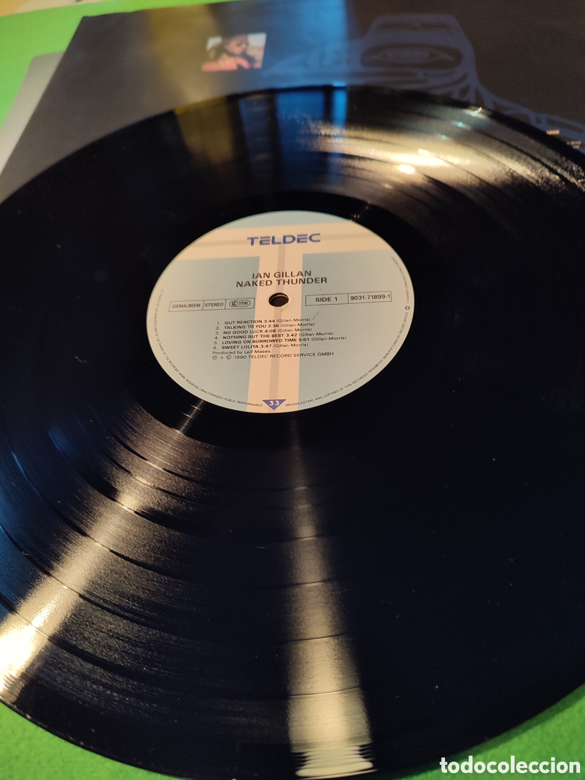 Discos de vinilo: Ian Gillan - Naked thunder - Foto 3