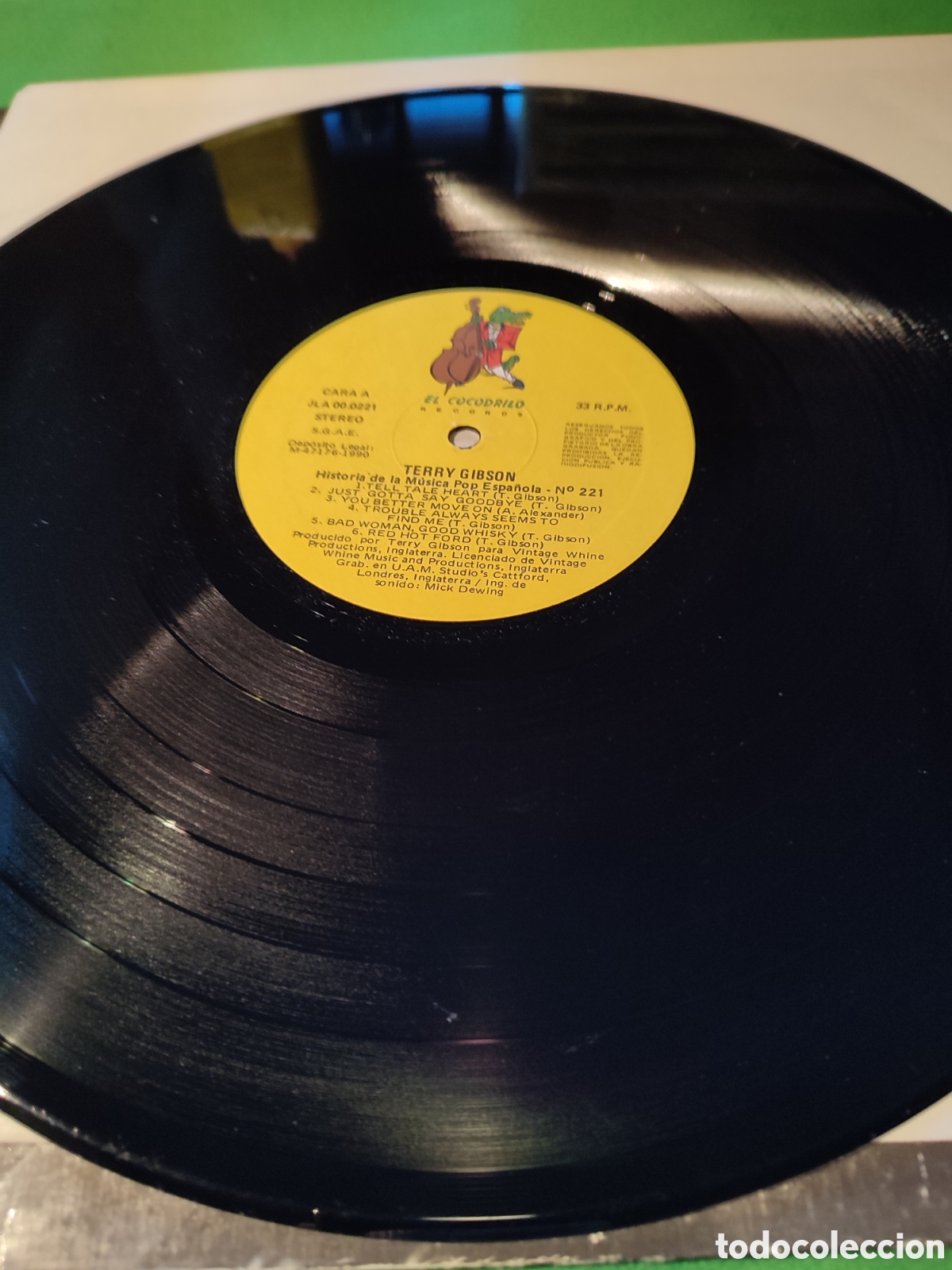 Discos de vinilo: Terry Gibson - Dowliner - Foto 3