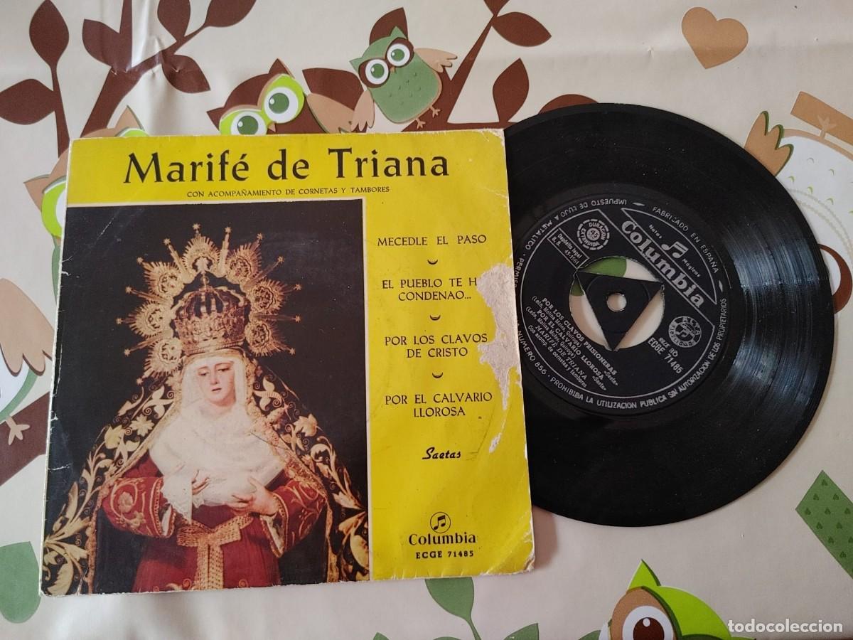 Discos de vinilo: MARIFE DE TRIANA-EP SAETAS - Foto 2