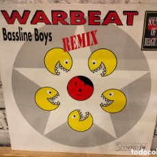 Discos de vinilo: BASSLINE BOYS ‎– WARBEAT (REMIX) VINILO 12” EDICIÓN BÉLGICA 1989 . ACID HOUSE. BUEN ESTADO.