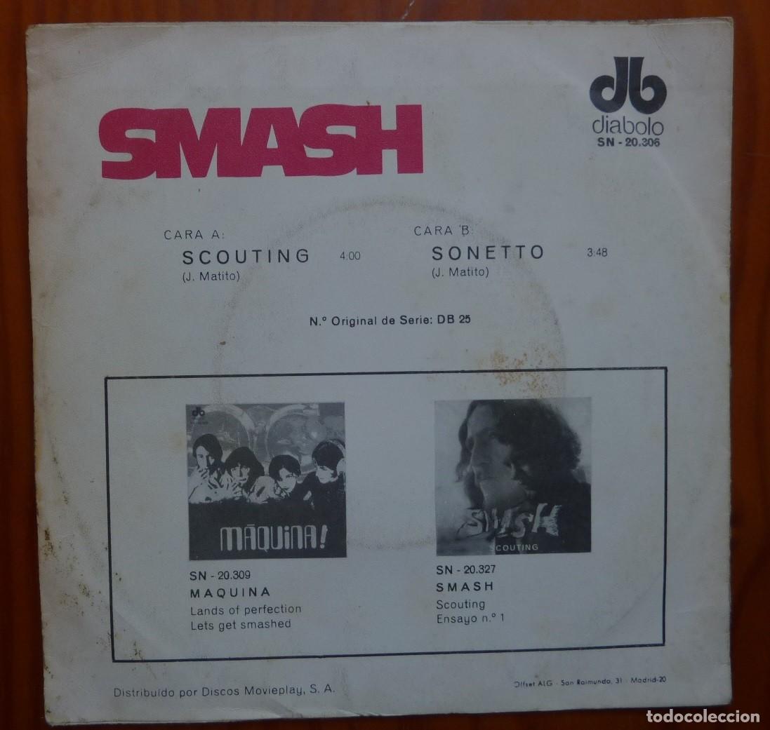 Discos de vinilo: SMASH / SCOUTING / 1970 / SINGLE - Foto 2