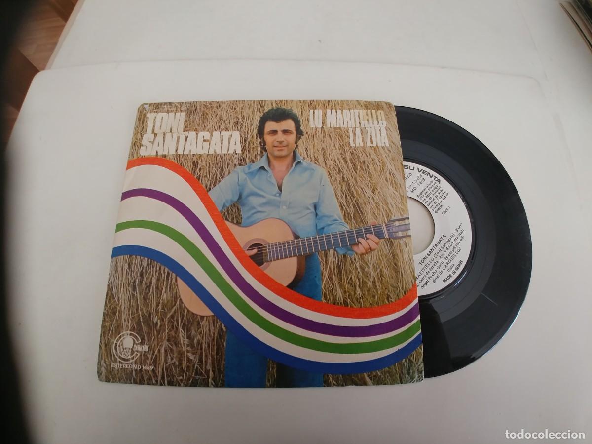 Discos de vinilo: TONI SANTAGATA-SINGLE LU MARITIELLO