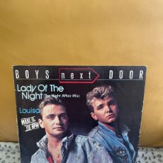 Discos de vinilo: BOYS NEXT DOOR ‎– LADY OF THE NIGHT