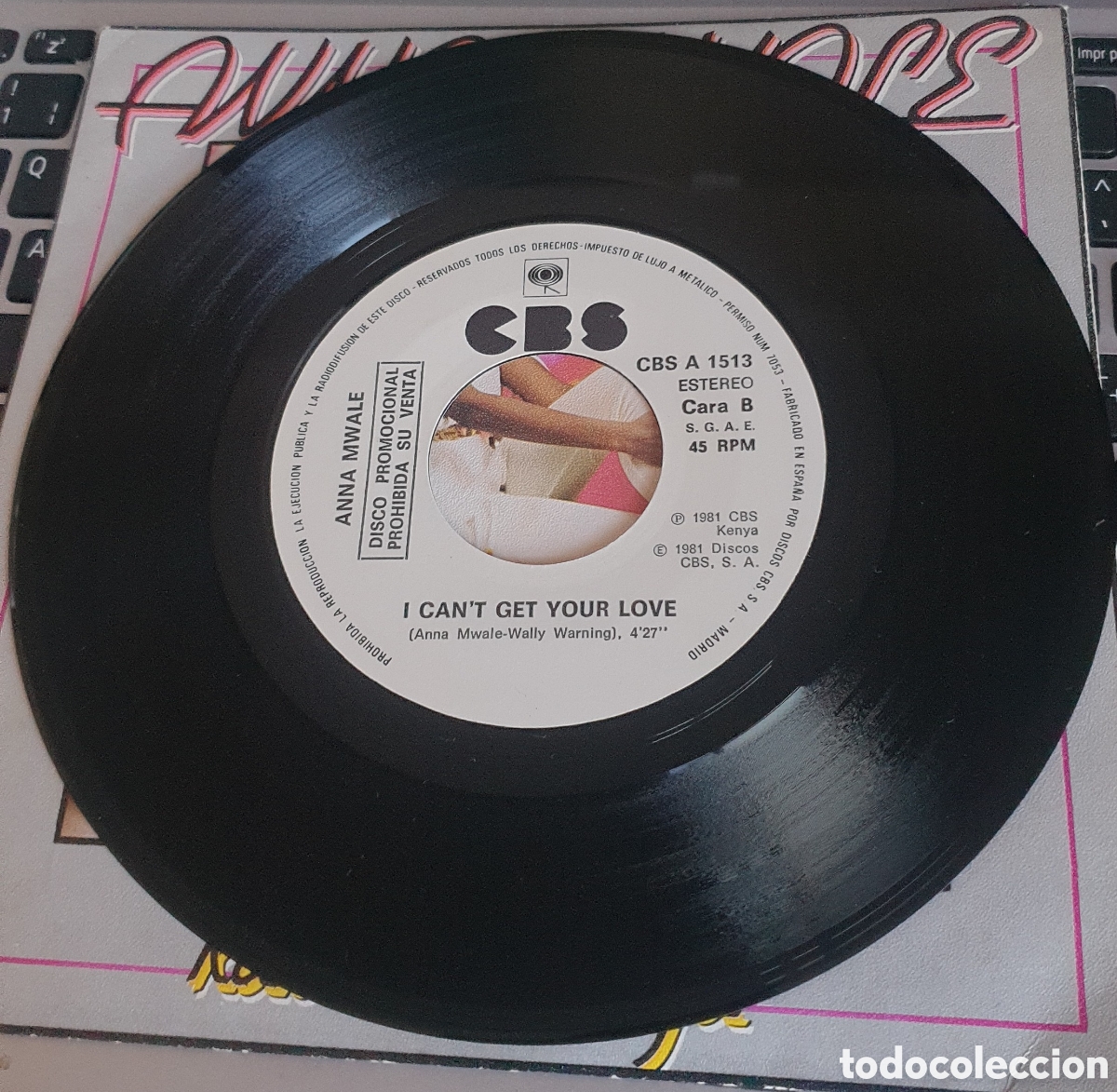 Discos de vinilo: Anna Mwale - Kabuku langa - Foto 2