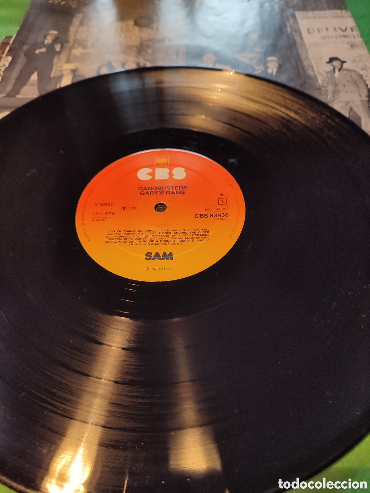 Discos de vinilo: Garys Gang - Gangbusters - Foto 3