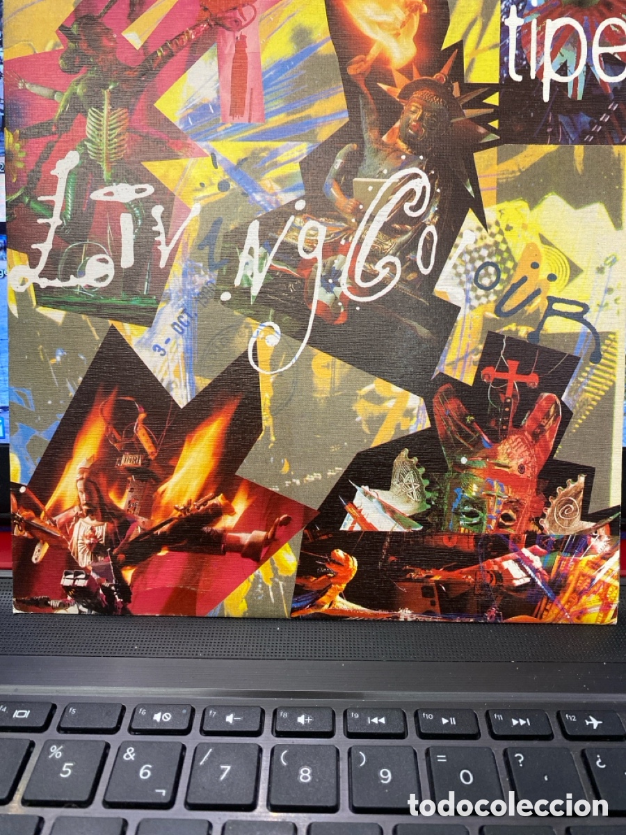Discos de vinilo: LIVING COLOUR - TYPE SINGLE PROMO SPAIN - Foto 1