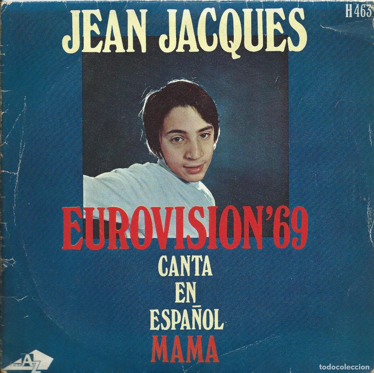 Discos de vinilo: Jean Jacques Mama Eurovisi&oacute;n 1969 - Foto 1