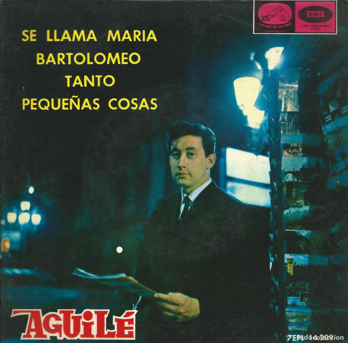 Discos de vinilo: Luis Aguile Se llama Mar&iacute;a. - Foto 1