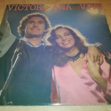 Discos de vinilo: VICTOR MANUEL Y ANA BELEN EN VIVO-DOBLE LP-ORIGINAL 1983