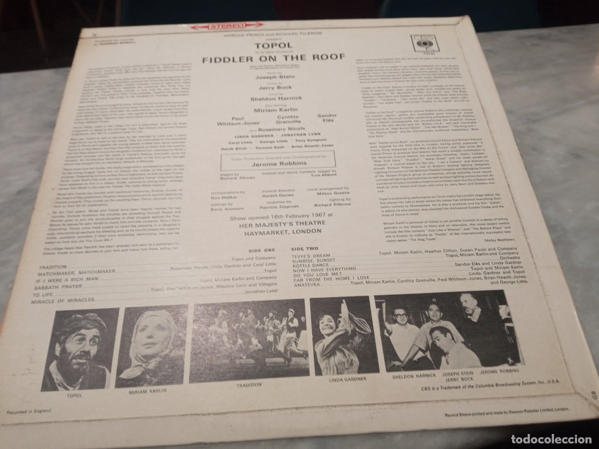 Discos de vinilo: El violinista en el tejado - Foto 2