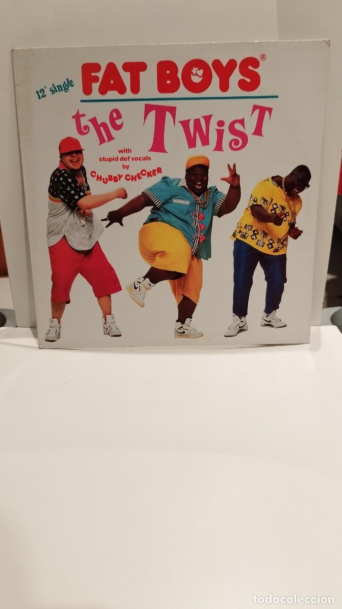 Discos de vinilo: Fat Boys &ndash; The Twist.Vinilo Maxi Single - Foto 1