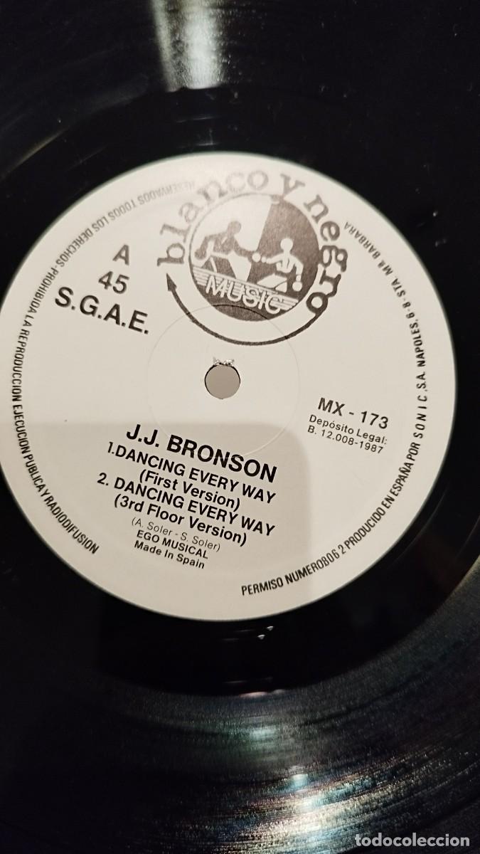 Discos de vinilo: J.J. Bronson &ndash; Dancing Every Way.Vinilo Maxi Single - Foto 2