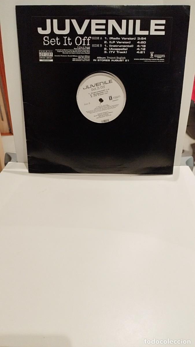 Discos de vinilo: Juvenile &ndash; Set It Off Vinilo Maxi - Foto 1